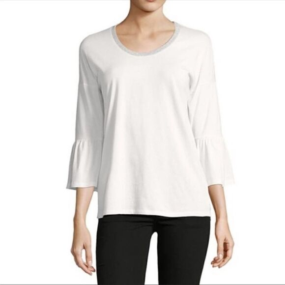 Michael Kors Bell Sleeve Top - Picture 1 of 11